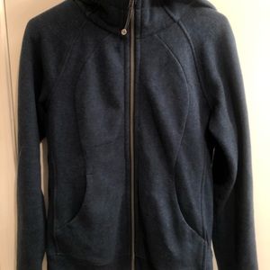 Turqouise lululemon scuba hoodie size 6
